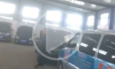忙碌的阜新華寅偉業(yè)汽車(chē)改氣車(chē)間 忙碌的阜新華寅偉業(yè)汽車(chē)改氣車(chē)間